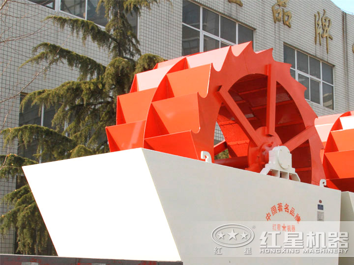 輪斗式風(fēng)化沙洗沙機(jī)抗腐蝕，洗凈度高達(dá)99%