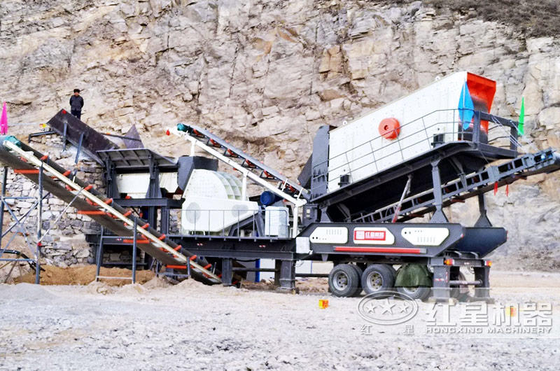重錘式移動制砂機(jī)一次成型，處理能力50-550t/h
