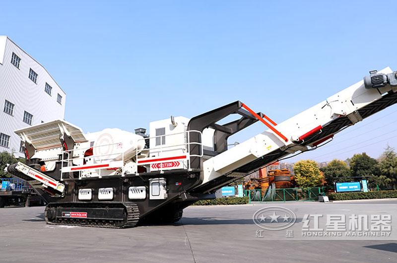 履帶式車載鄂破機(jī)，時(shí)產(chǎn)50噸現(xiàn)貨